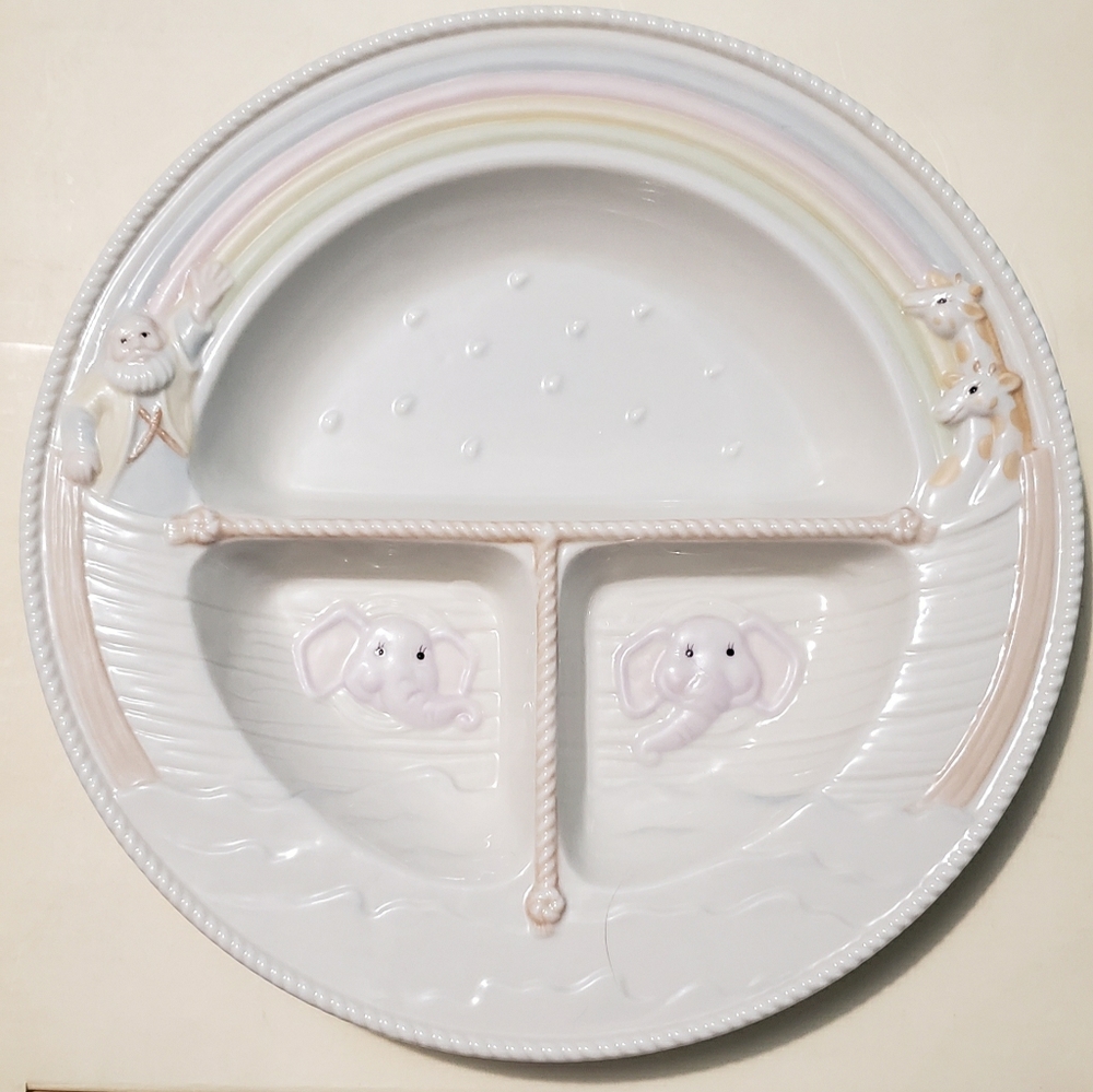 NEW Lenox Noah's Ark Children's Plate